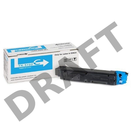 Тонер-картридж Kyocera TK-5150C (1T02NSCNL0) голубой для P6035cdn/M6035cidn/M6535cidn 10000 стр.