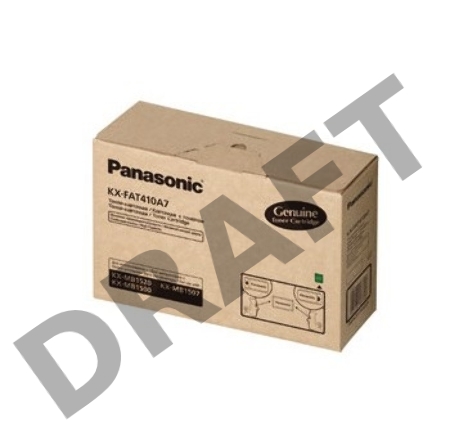 Тонер Картридж Panasonic KX-FAT410A черный для Panasonic KX-MB1500/1520 (2500стр.)