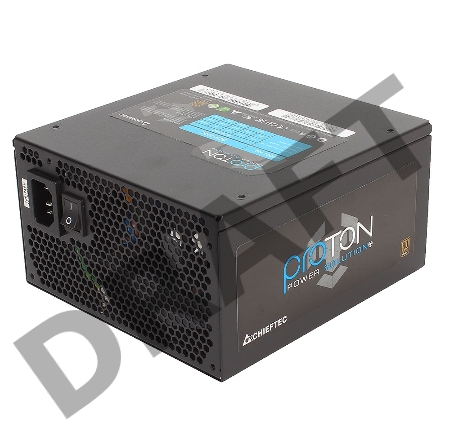 Блок питания  Chieftec 1000W Retail BDF-1000C [Proton] МОДУЛЬНЫЙ, ATX v.2.3/EPSx2, 80+BRONZE >85%,  A.PFC, 6x PCI-E (6+2-Pin), 9x SATA, 3x MOLEX, Fan 