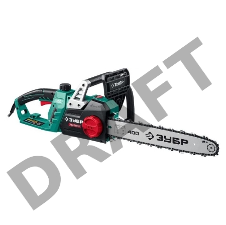 Пила цепная электрическая ЗУБР  2400 Вт, 40 см шина