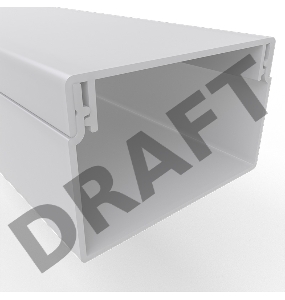 Кабель-канал 20х10 мм, белый (100 м/уп.)  REXANT