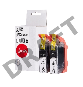Набор струйных картриджей Sakura 2932B012 (520 PG Black / 520 PG Black) для Canon, черный, 16*2 мл., 340 к.