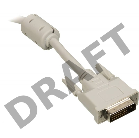 Кабель DVI Ningbo RD-DVI-1-BR DVI-D(m) dual link/DVI-D(m) dual link 1.8м