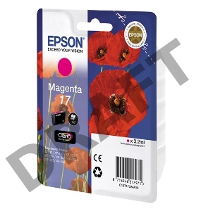 Картридж струйный Epson C13T17044A10 желтый для Epson XP33/203/303 (150стр.)