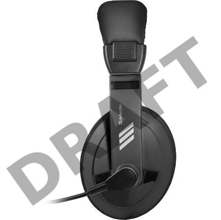 Наушники Defender Gryphon 750 черный, кабель 2 м 63750