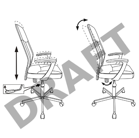 Кресло Бюрократ CH-605/BLACK черный искусственная кожа крестовина металл