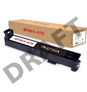 Картридж лазерный Print-Rite TRHGM6BPRJ PR-CF300A CF300A черный (29000стр.) для HP CLJ Ent M880
