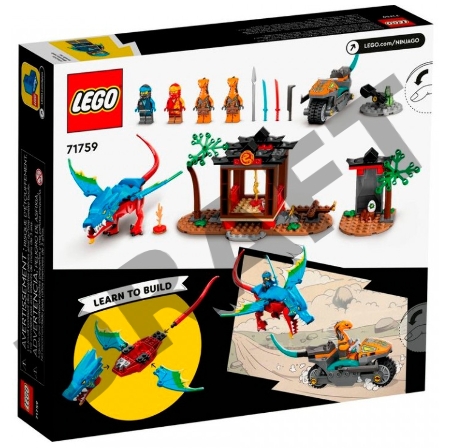 Конструктор Lego Ninjago Ninja Dragon Temple пластик (71759)