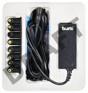 Блок питания Buro BUM-0036S40 автоматический 40W 9.5V-20V 8-connectors от бытовой электросети LED индикатор