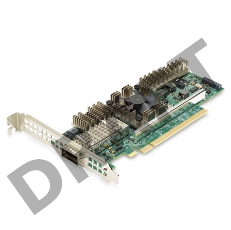 Сетевой адаптер NetXtreme P1100p (BCM957454A4540C) SGL   NX-E Single-Port 50/100GbE QSFP28, PCIe3x8, Ethernet Adapter