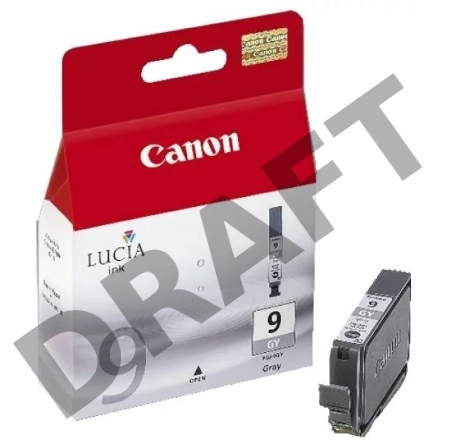 Картридж струйный PGI-9GY (1042B001), для Canon Pixma 9500(Mark II), Серый, 150стр.