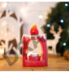 Керамический подсвечник «Свечка» 12.5х6х19.3 см