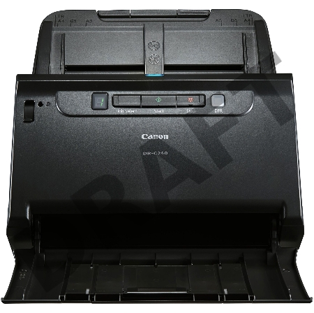Сканер Canon DR-C240 (0651C003), протяжный, A4, CIS, 600x600 dpi, 45(30)ppm, ADF 60, Duplex Color, USB 2.0
