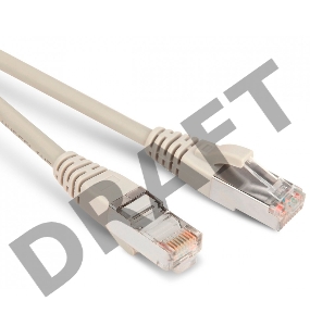 Патч-корд Hyperline F/UTP, экранированный, Cat.5e, LSZH, 10 м, серый PC-LPM-STP-RJ45-RJ45-C5e-10M-LSZH-GY