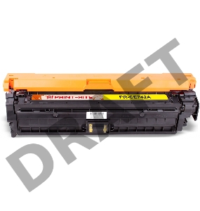 Картридж лазерный Print-Rite TFHAN6CPU1J PR-CE742A CE742A желтый (7300стр.) для HP LJ CP5220/CP5221/CP5223/CP5225
