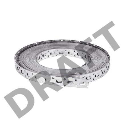 Лента монтажная перф. 25х0.8 (уп.25м) ДКС CM610050