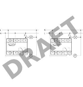 Реле времени PO-415 (задержка выкл./управ. контактом 230В 16А 1перекл. IP20 монтаж на DIN-рейке) F&F EA02.001.018
