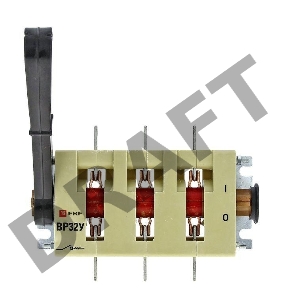 Выключатель-разъединитель ВР32У-37B31250 400А 1 напр. с дугогасит. камерами съемная лев./прав. рукоятка MAXima EKF uvr32-37b31250