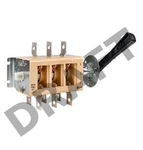 Выключатель-разъединитель ВР32У-35B71250 250А 2 напр. с дугогасит. камерами съемная лев./прав. рукоятка MAXima EKF uvr32-35b71250