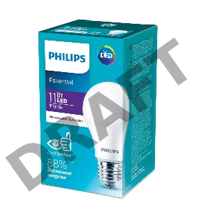 Лампа ESS LEDBulb 11W E27 4000K 230V 1/12 | 929002299787 | Philips