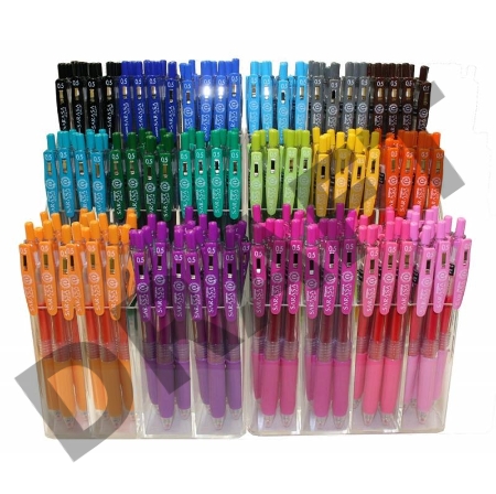 Ручка гелевая Zebra SARASA CLIP (JJ15-ROR) авт. 0.5мм темно-оранжевый