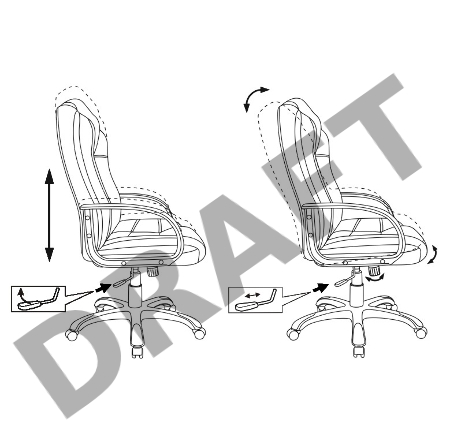 Кресло руководителя Бюрократ CH-839/BLACK черный Пегас искусственная кожа