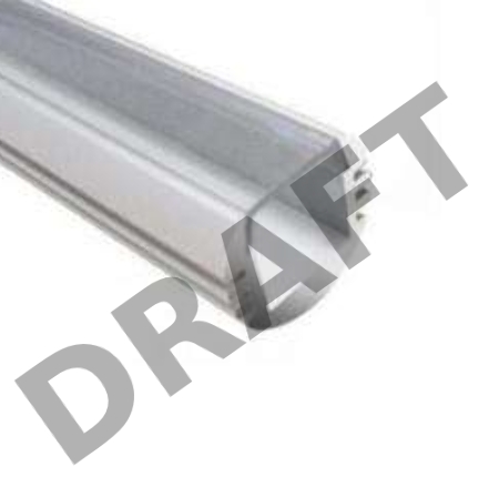 Рассеиватель защелкивающийся для профиля PAL прозр. JazzWay 1025364