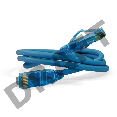 Патч-корд PC-LPM-UTP-RJ45-RJ45-C6-1M-LSZH-BL Патч-корд U/UTP, Cat.6, LSZH, 1 м, синий