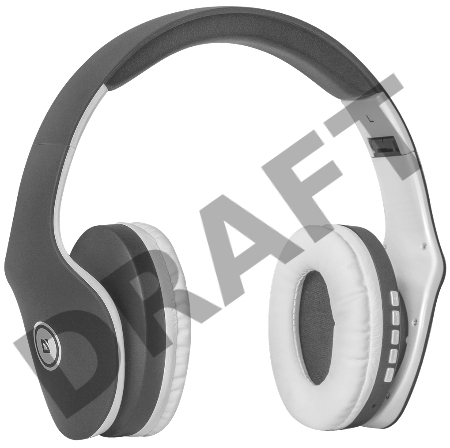 Гарнитура Defender FreeMotion B525 серый+белый, Bluetooth