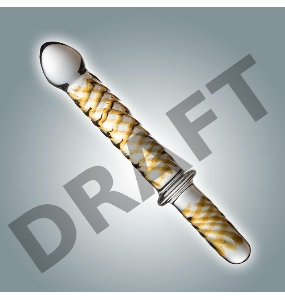 Нереалистичный фаллоимитатор. Стекло №55