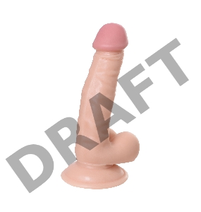Фаллоимитатор TOYFA RealStick Nude реалистичный, телесный, 15,5  см