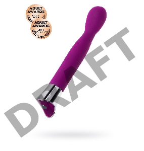 Стимулятор для точки G JOS GAELL, с гибкой головкой, силикон, фиолетовый, 21,6 см.