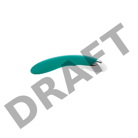 Вибратор Mystim Elegant Eric силиконовый, зеленый, 27 см