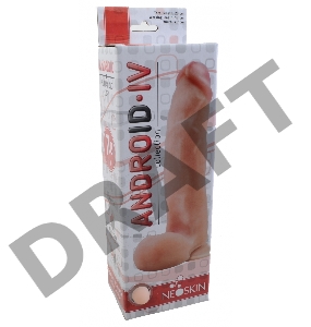 Фаллоимитатор на присоске ANDROID IV - 20 см.