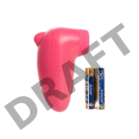 Вакуумный стимулятор клитора PPP CHUPA-CHUPA ZENGI ROTOR, ABS-пластик, розовый, 9 см