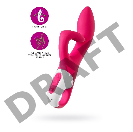 Нереалистичный вибратор Satisfyer Embrace me, силикон, красный