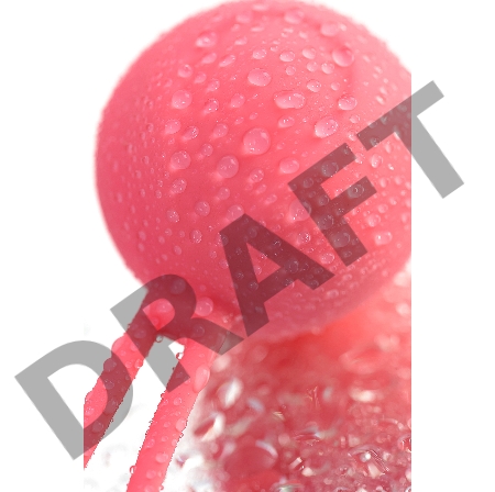 Вагинальный шарик L'EROINA by TOYFA Rosy, силикон, красные, 10,5 см