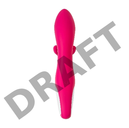 Нереалистичный вибратор Satisfyer Embrace me, силикон, красный