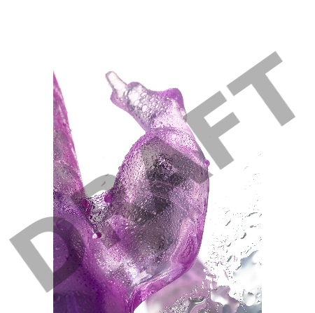 Вибратор с клиторальным стимулятором TOYFA A-Toys High-Tech fantasy, TPE, фиолетовый, 26,5 см