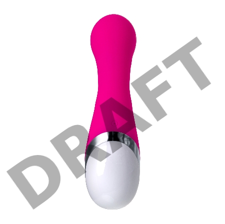 Стимулятор точки G L'EROINA Rolly, силикон, розовый, 15 см