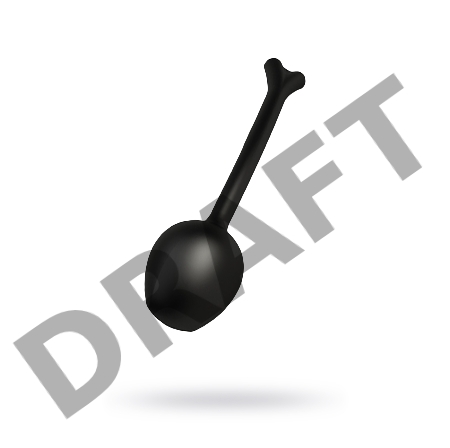 Вагинальные шарики Mystim Mono Unplain Jane Geisha Balls, электростимуляция, силикон, черные, Ø 3,3