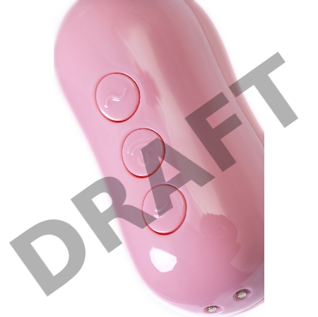 Вакуум-волновой бесконтактный стимулятор клитора Satisfyer Cotton Candy, силикон, розовый