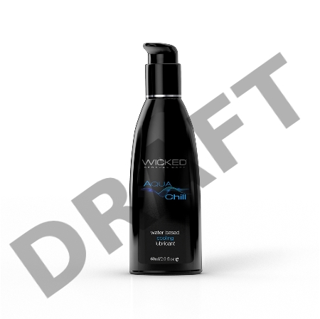 Охлаждающий лубрикант на водной основе Wicked AQUA CHILL - 60 мл.