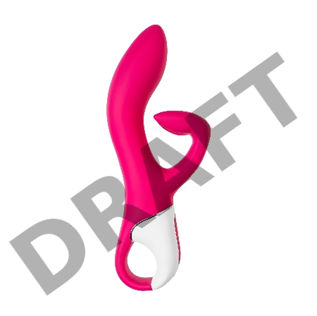 Нереалистичный вибратор Satisfyer Embrace me, силикон, красный