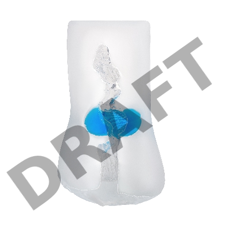 Мастурбатор реалистичный TOYFA Juicy Pussy Subtle Crystal, TPE, 14,5 см