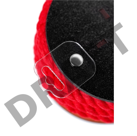 Веревка для шибари Pecado BDSM, на катушке, хлопок, красная, 5 м.