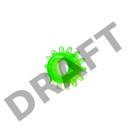 Набор колец на пенис 6 шт TOYFA, TPE, зеленый