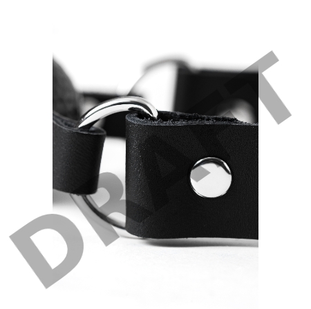 Кляп Штучки-дрючки, ABS пластик, черный