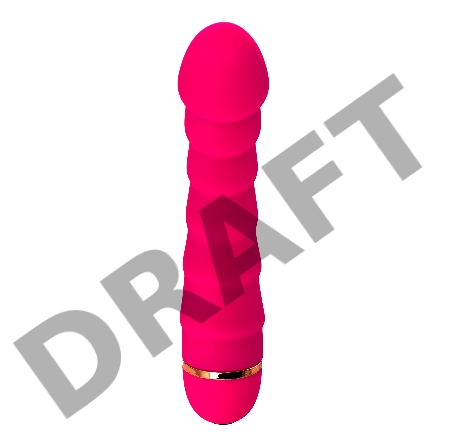 Вибратор A-Toys by TOYFA, силикон, розовый, 16 см