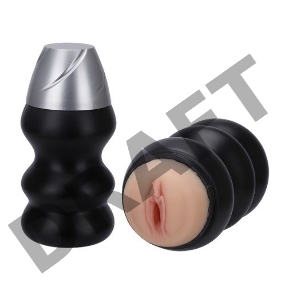 Мастурбатор-вагина в пластиковой колбе HUMBLE